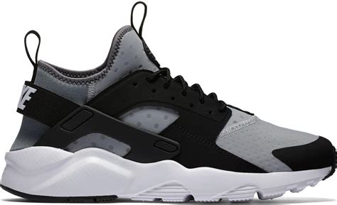 nike air huarache run schwarz weiß grau|nike air huarache ultra men's.